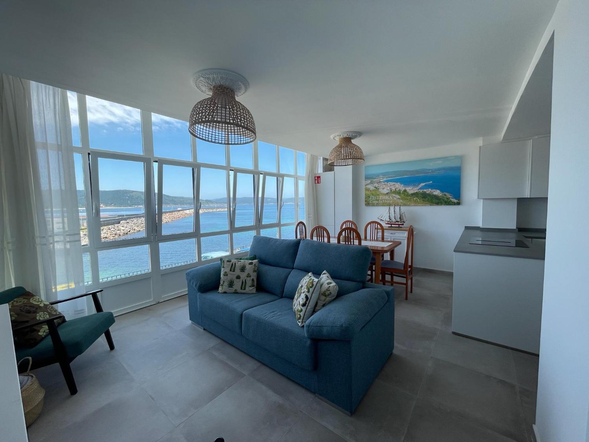 Apartament Mirador Playa Ribeira - Fisterra Zewnętrze zdjęcie